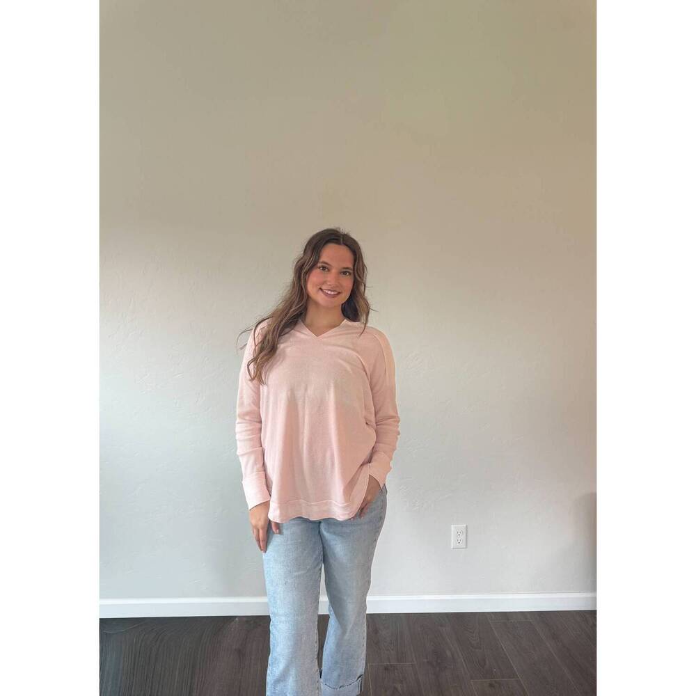NEW BLUE B rosey long sleeve top in pink
